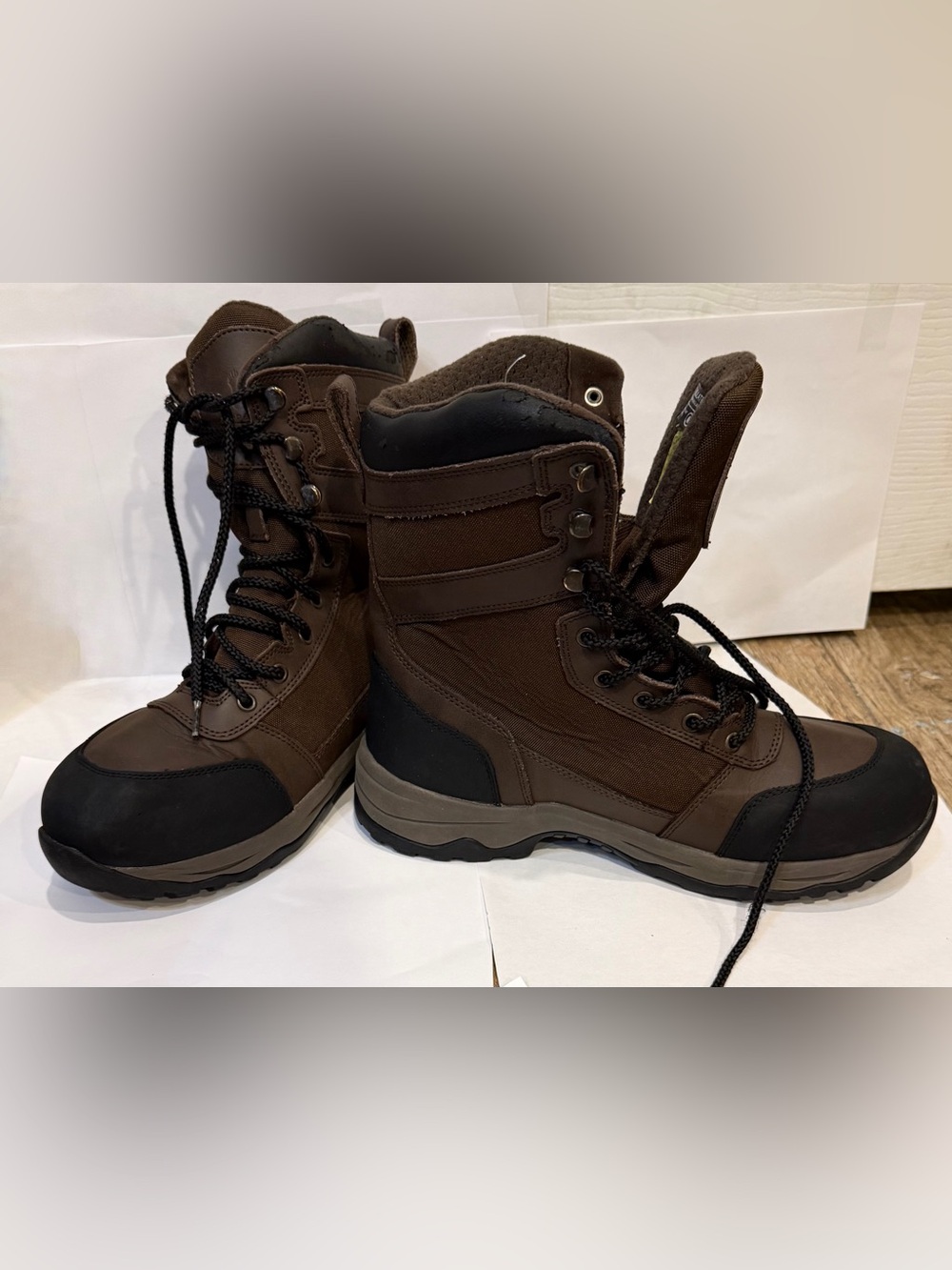 Field & Stream hydroproof ultra size 9.5 9 1/2 400 g 3M thinsulate boots